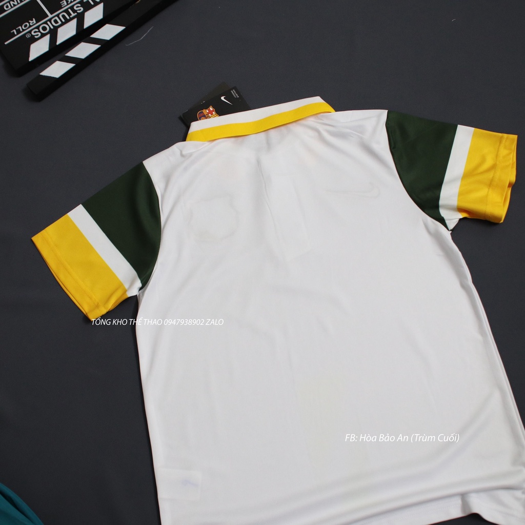 Set Bộ Thể Thao CLB Barca 2023 - Quần Áo Bóng Đá Barcelona mùa 2023 Quần Có túi - Áo Đá banh Đẹp