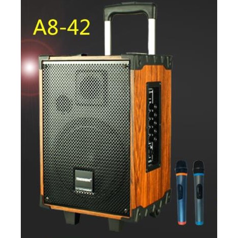 Loa Kéo Karaoke Temeisheng A8-42 Kết Nối Bluetooth 2,5 Tấc