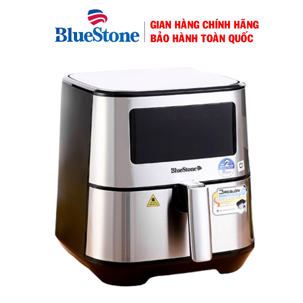 Nồi chiên không dầu Bluestone AFB-5878, Công suất cao 1700W, Dung tích 5.5 lít, Lớp chống dính Greblon, Bảo hành 2 năm