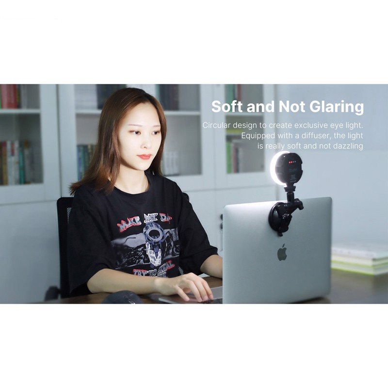 Đèn Led Trợ Sáng Cho Gọi Video, Livestream Ulanzi Vijim VL69 KIT - Hàng Chính Hãng
