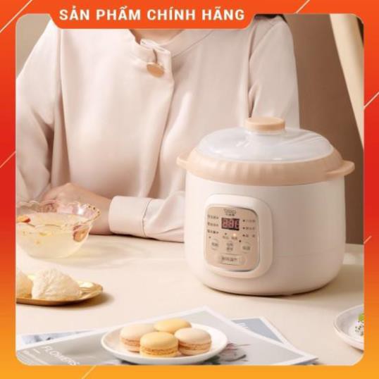 [Freeship] Nồi nấu cháo, ninh hầm, hấp cách thủy Lotor D10, sử dụng gốm sứ cao cấp