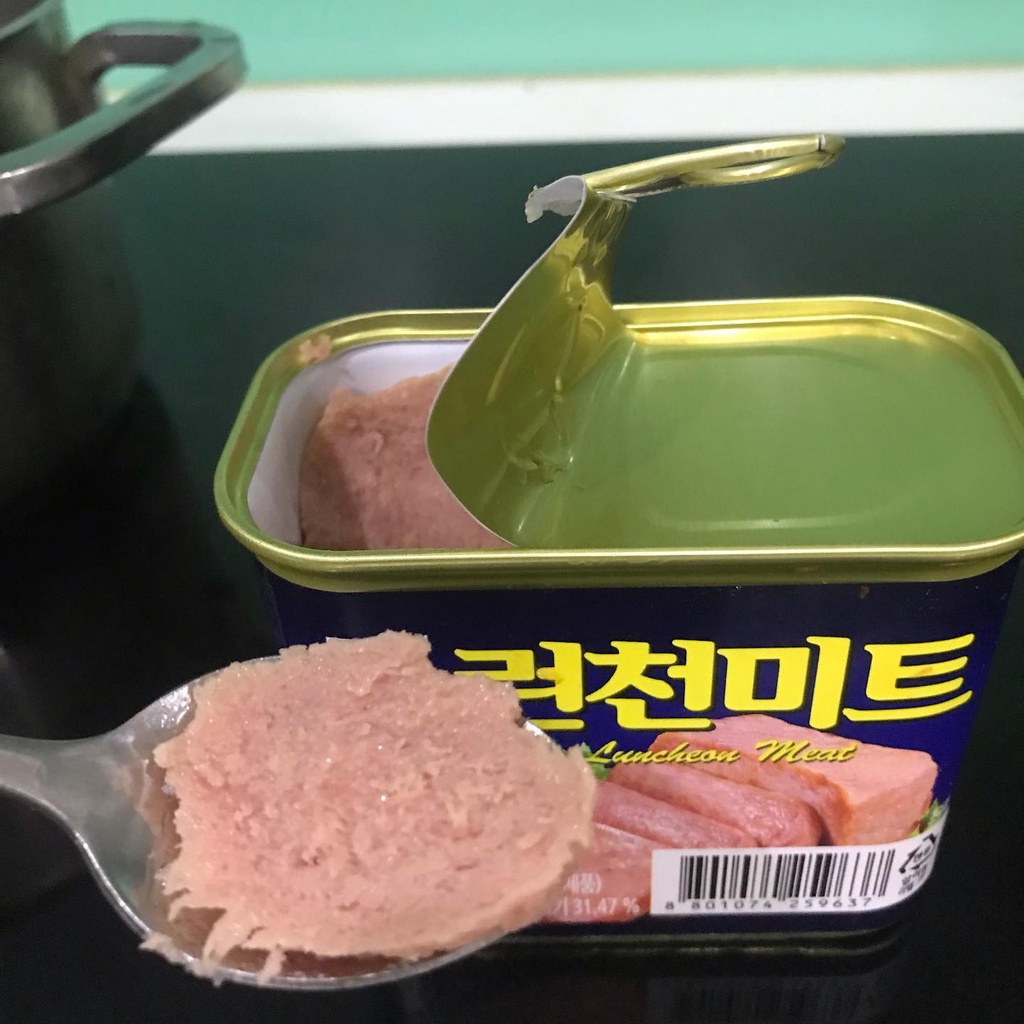 Thịt hộp SPAM lotte Luncheon Meat Hàn Quốc 340gr