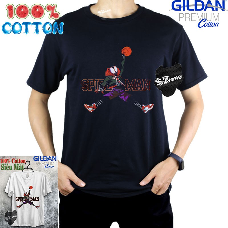 Áo Phông Nam Cotton 100% In Hình 3D Cao Cấp - Áo Thun Gildan Nam Ngắn Tay Chất Mát Mùa Hè SZone PM68