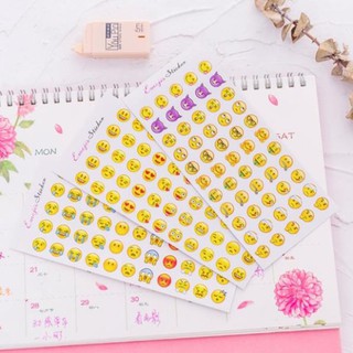 Set 12 vỉ sticker Emoji đáng yêu