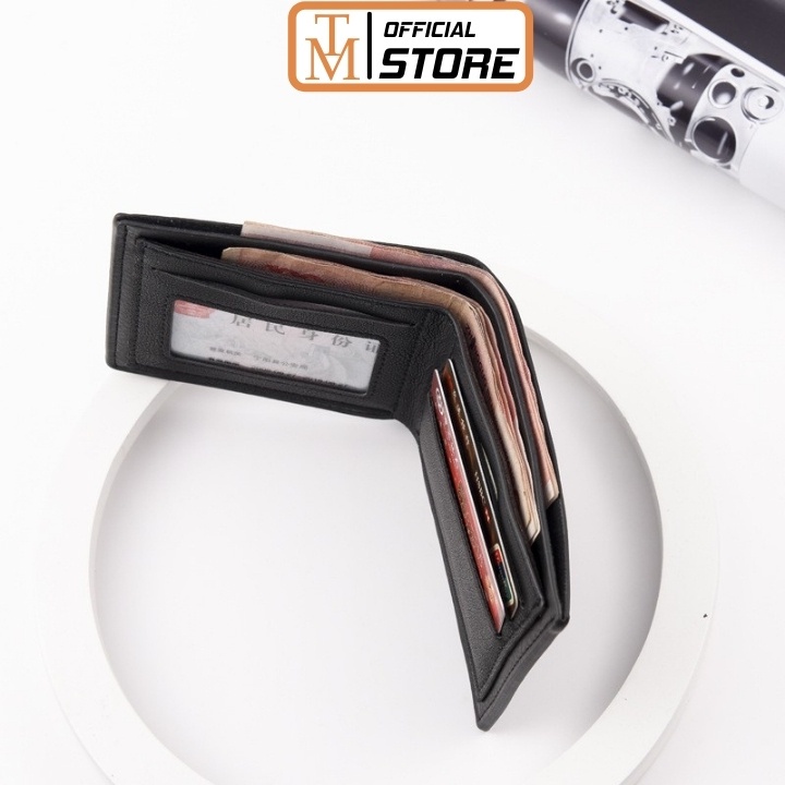 Ví Nam Da Đẹp Nhỏ Gọn Nhiều Ngăn Tiện Dụng - Bóp nam (Dáng Ngang) -VN01