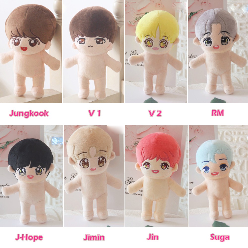 Only Doll BTS kiểu len búp bê nhồi bông xinh xắn idol Hàn Quốc V Jungkook Jimin Suga