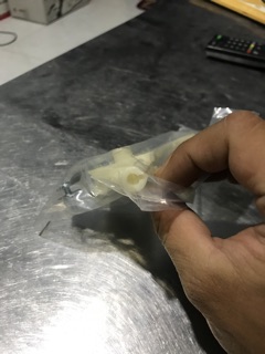 ( 2 cái) Cò ga máy cắt cỏ. Trắng