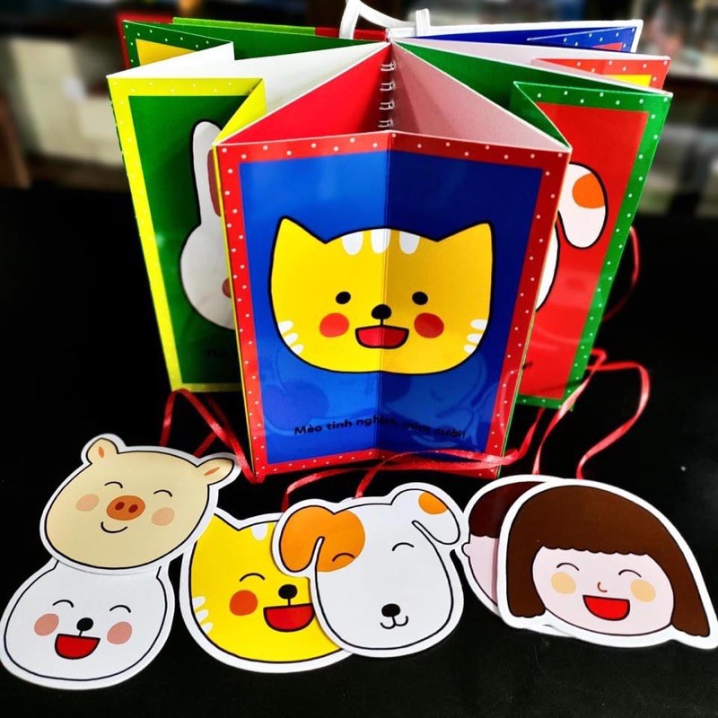 Sách - Set 4 Cuốn: Kích Thích Phát Triển Thị Giác Cho Bé