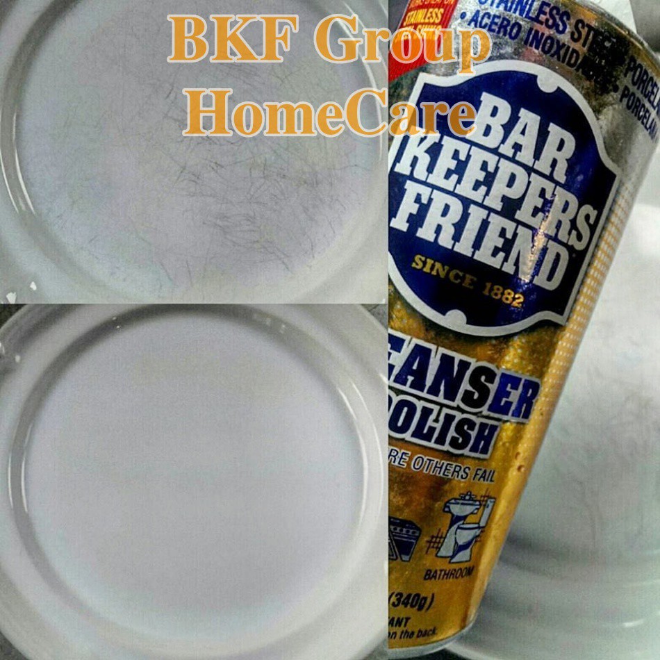 Bột đánh bóng lư đồng BKF 425g  Đánh bóng lư đồng như mới - Dễ dàng tại nhà - An toàn da tay
