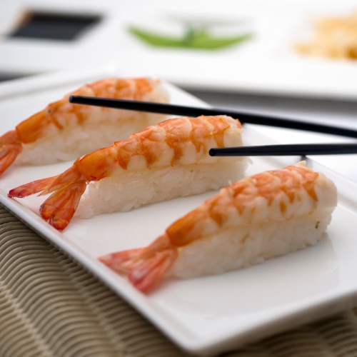 [CHỈ GIAO HCM] Tôm sushi luộc size 2L/4L (30 con/khay) [đông lạnh]