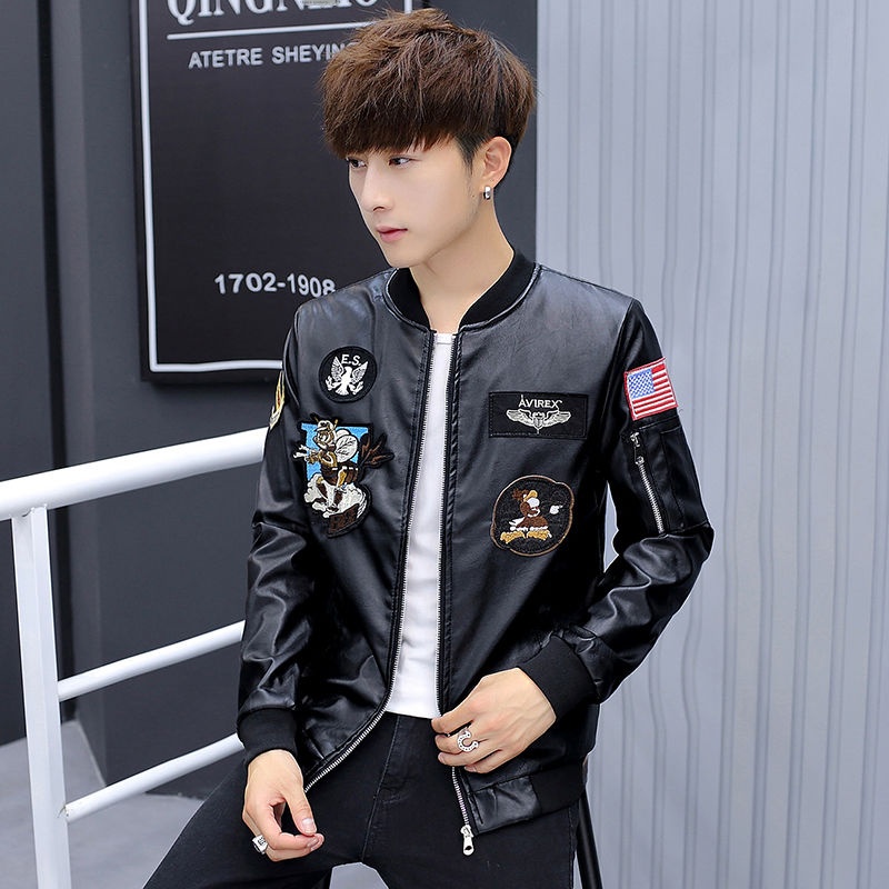 Áo Khoác Lót Nhung Dày Dặn Giữ Ấm Tốt Thời Trang Phong Cách Hàn Quốc Cho Nam