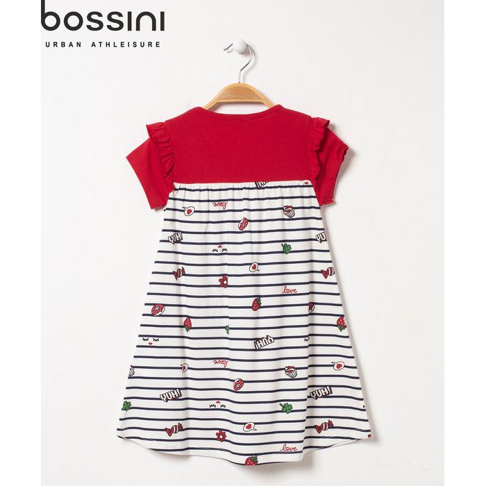 Đầm bé gái sọc ngang Bossini 643607050