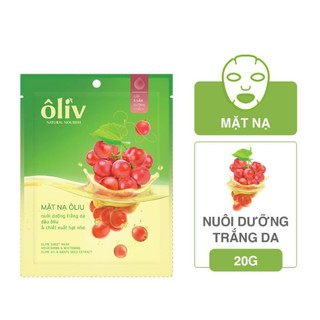 mặt nạ dưỡng trắng da ôliv