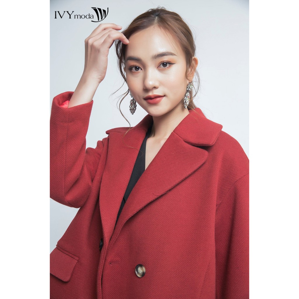 Áo khoác dạ dáng dài nữ IVY moda MS 71M4159 | BigBuy360 - bigbuy360.vn