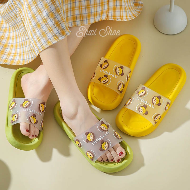 Dép Đi Trong Nhà Chống Trượt Họa Tiết Hoạt Hình Cho Nữ