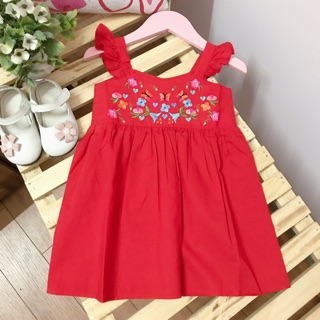 Váy thêu hoa lẻ size 15-17kg