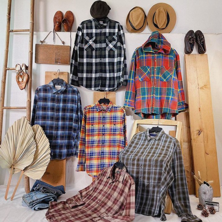 Áo Sơ Mi Nhung Tăm 2hand, Áo Flannel Secondhand Hàng Tuyển Chọn Loại 1 Mẫu Mới Hàng Đẹp Like New - Dosisaigon | BigBuy360 - bigbuy360.vn