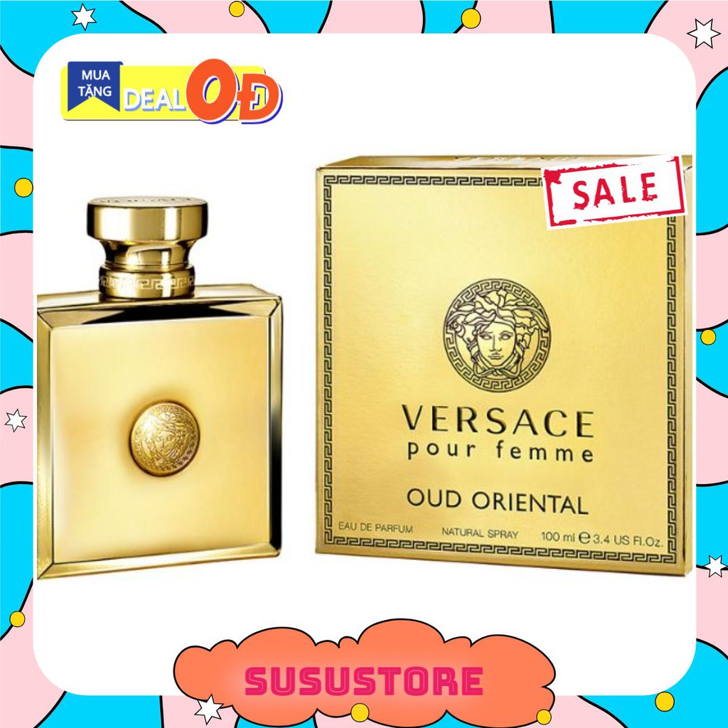 (Susustore) Nước hoa nữ chính hãng Versace Pour Femme Oud Oriental 5ml/10ml/20ml
