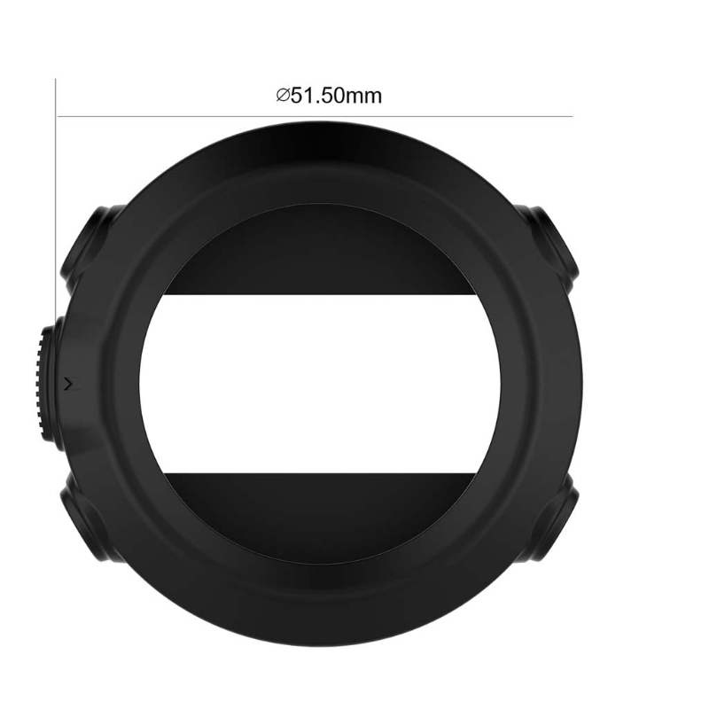 Khung Silicone Bảo Vệ Cho Đồng Hồ Garmin Fenix 2 D2 Bravo Quatix