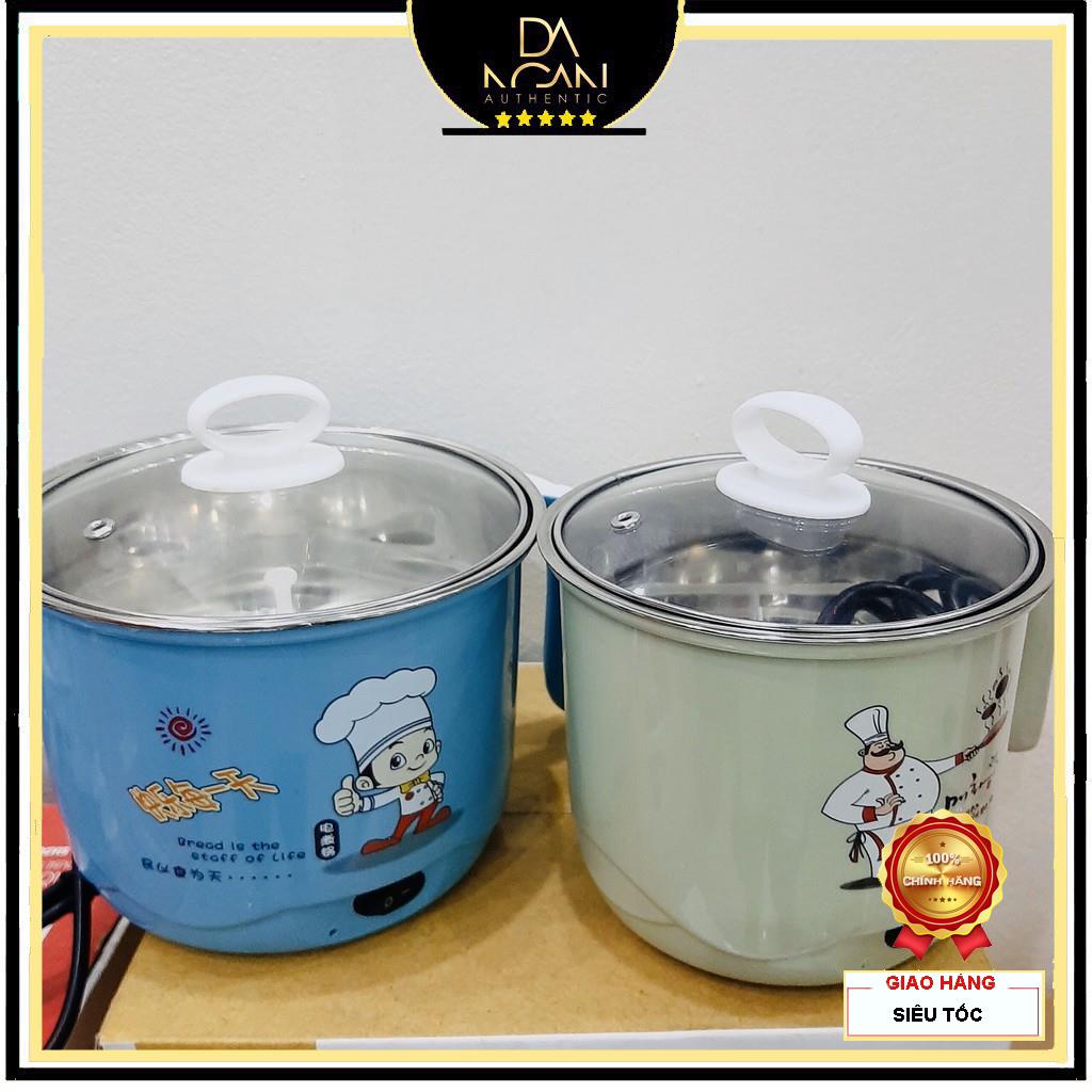 Nồi Lẩu Mini, Nồi Nấu Mì Siêu Tốc Đa Năng 16cm-18cm, Siêu Tiện Lợi, Tặng Kèm Giá Hấp Trứng
