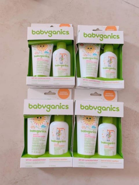 [Bill Mỹ] Xịt chống muỗi côn trùng Babyganics cho bé 59ml nhập Mỹ