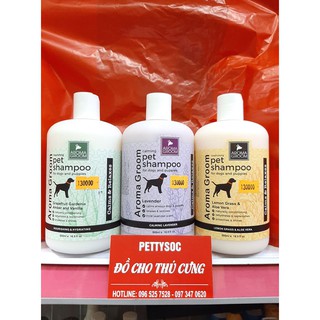 Sữa tắm dưỡng lông chó mèo Aroma Groom 500ml