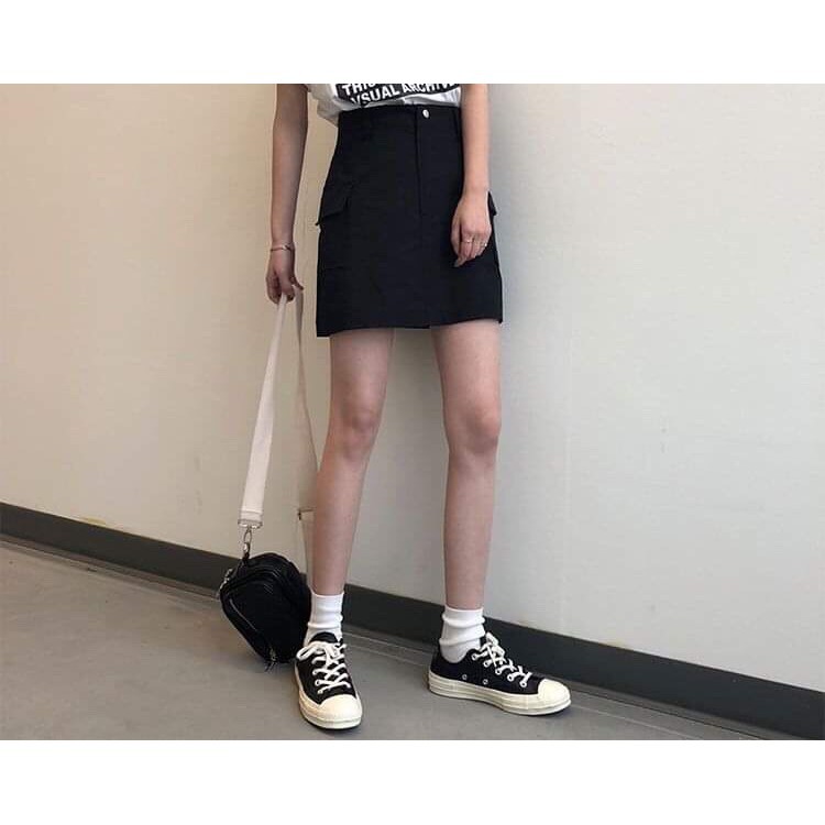 [SIÊU RẺ] QUẦN GIẢ VÁY KAKI TÚI HỘP NỮ (BOX SKIRT) | BigBuy360 - bigbuy360.vn