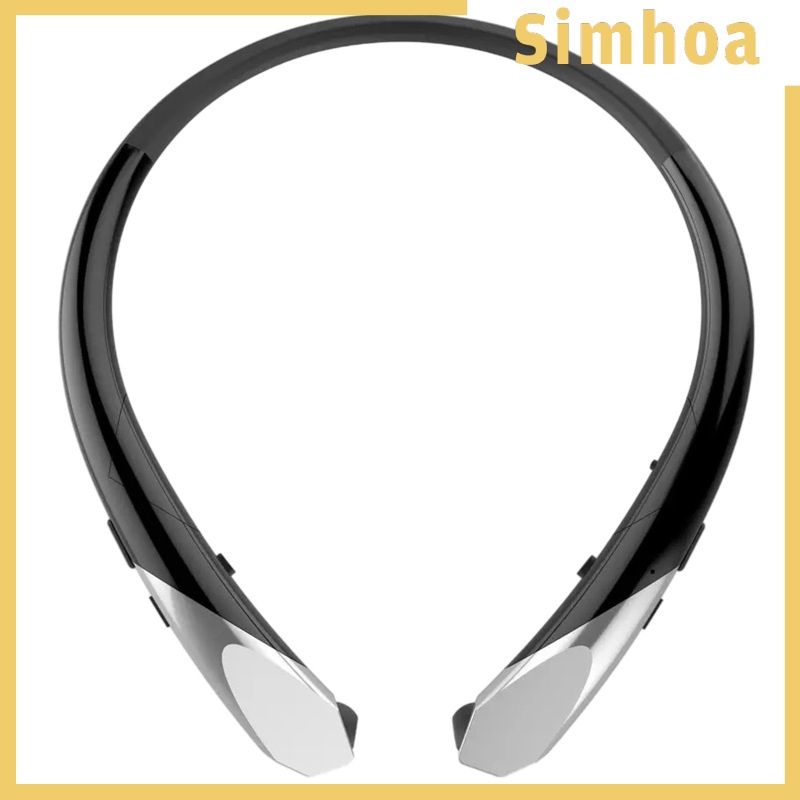 [SIMHOA] Wireless Headphones Headsets Earphone Neckband Headsets w/Mic Sports