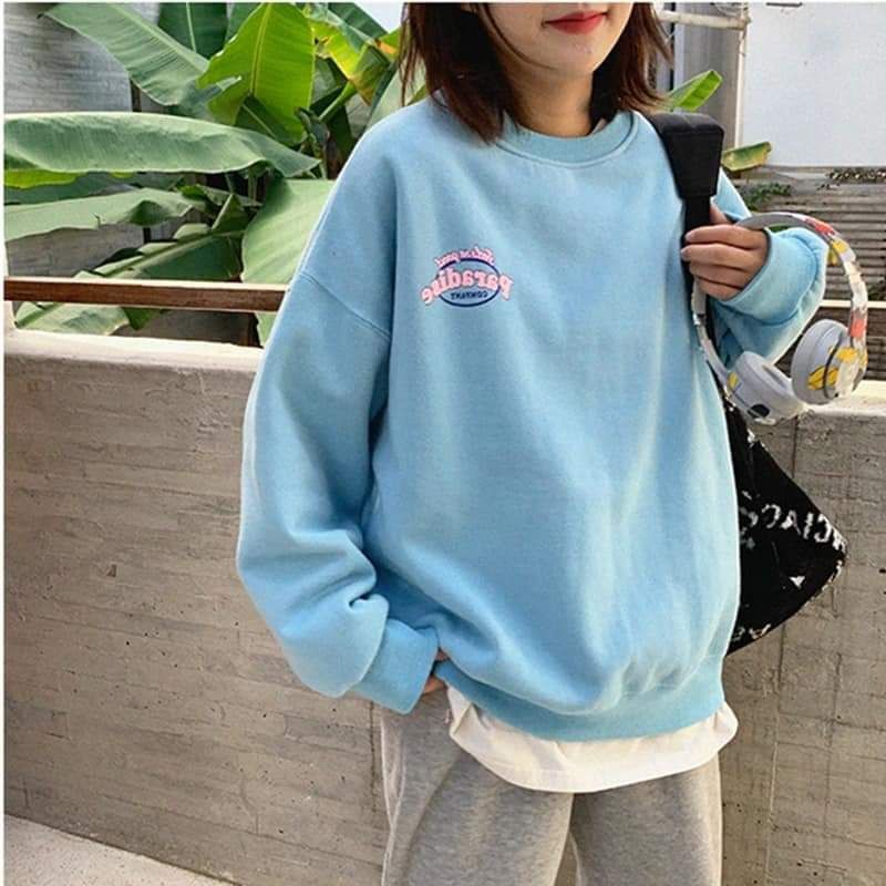 Áo Sweater Paradise Chất Nỉ Bông