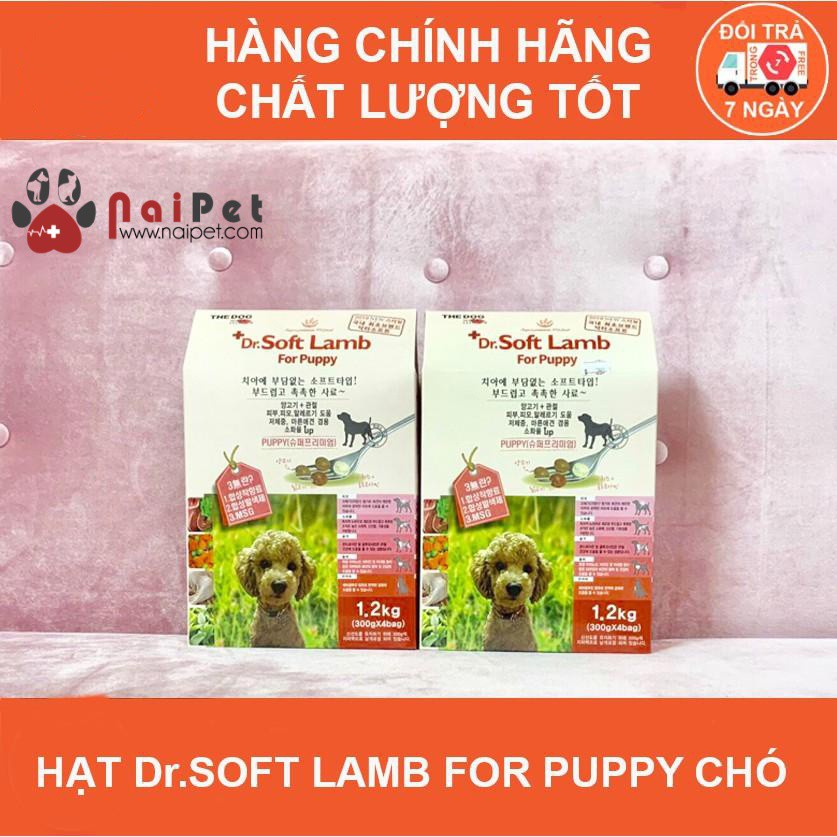 Thức Ăn Hạt Cho Chó Con Dr.Soft Lamb For Puppy - Gói 300g