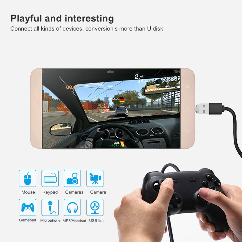 Bộ 5 Đầu Chuyển Đổi Usb Type-C Sang Usb 2.0 Otg | BigBuy360 - bigbuy360.vn