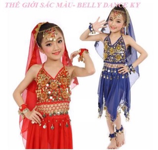 Đồ múa bụng belly dance trẻ em