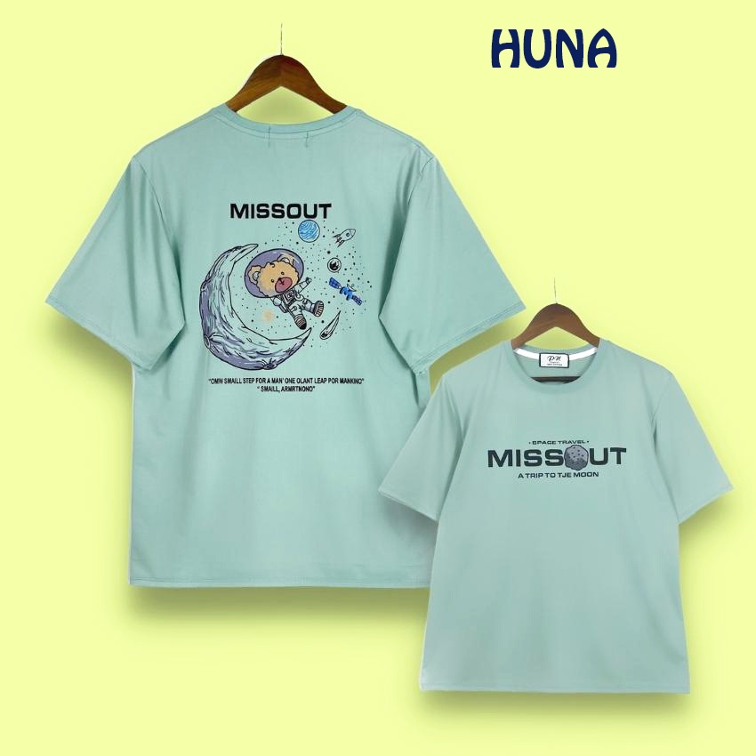 Áo Phông From Rộng HUNA Áo Phông UNISEX nam nữ AT01 kiểu dáng trẻ trung năng động cá tính COTTON chất mát thấm hút Phông | BigBuy360 - bigbuy360.vn