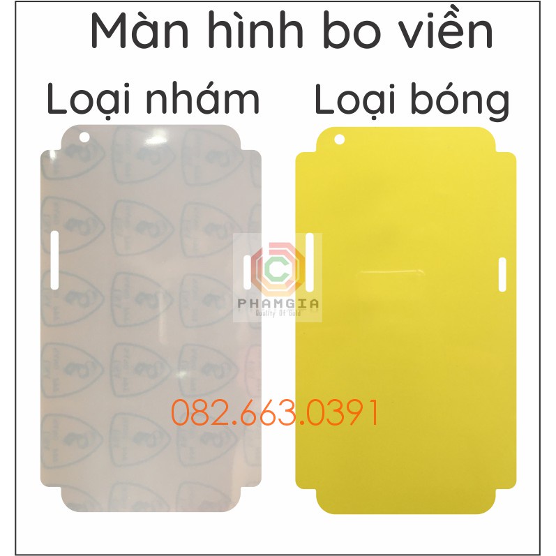 Dán PPF Oppo Find X3 Pro loại nhám, bóng dành cho màn hình, mặt lưng, mặt lưng full viền