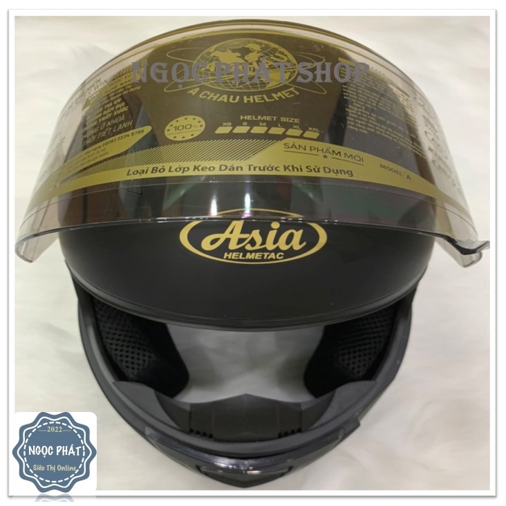 Mũ bảo hiểm Fullface ASIA M136 chính hãng Size XL- Bảo hành 12 tháng
