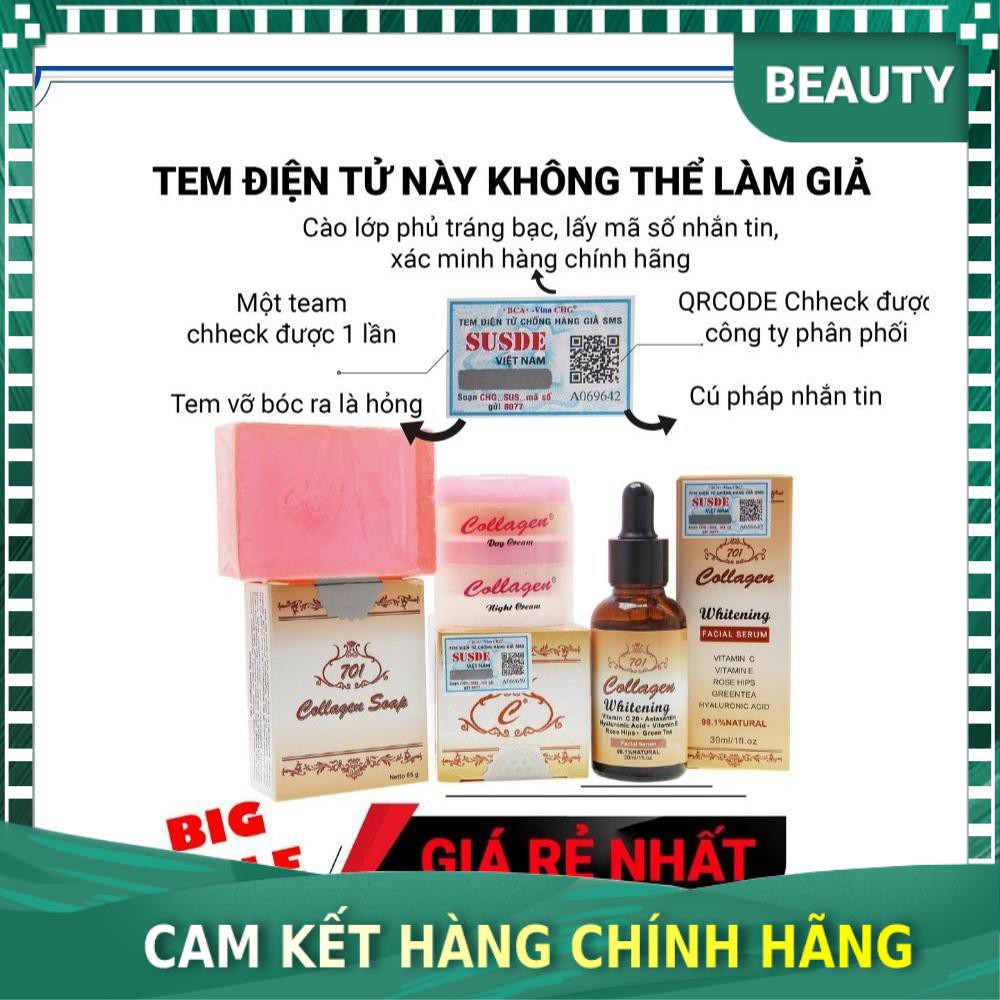 [Chính hãng 100%] Bộ kem nám Collagen Plus Vit E