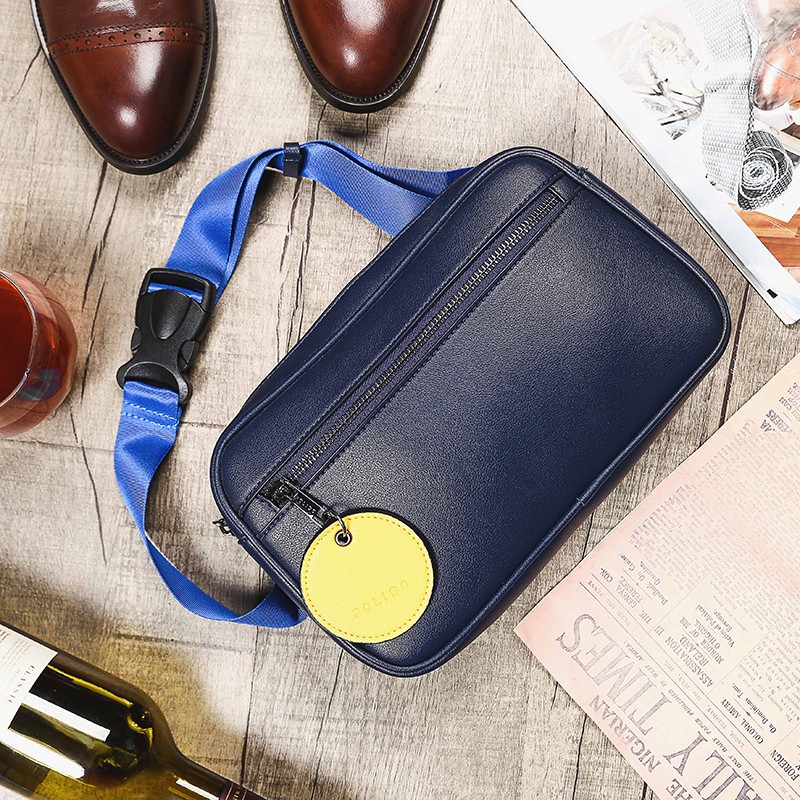 Túi Da Nam Mixed Colour POLIDO Chất Liệu Da PU, Phong Cách Trẻ Trung Thời Thượng