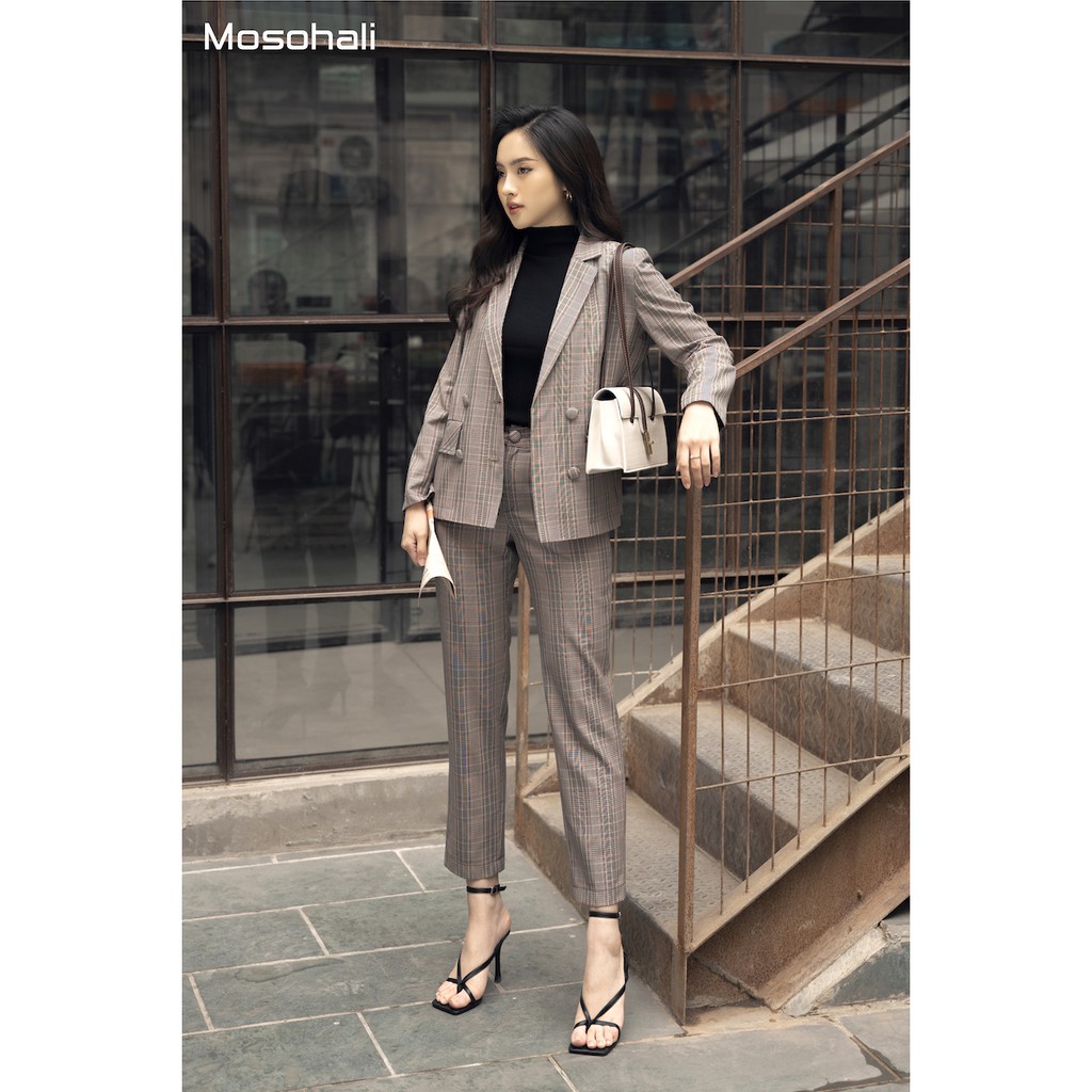 Set vest nữ thiết kế Mosohali Athena trẻ trung năng động (Áo vest + Quần âu) | BigBuy360 - bigbuy360.vn