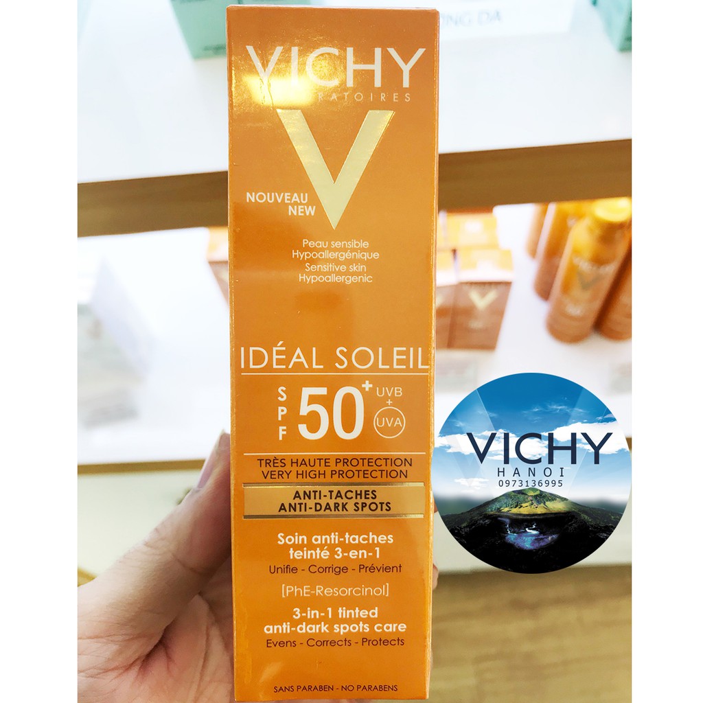 [Chính Hãng] Kem Chống Nắng Ngăn Sạm Da, Giảm Thâm Nám, Che Phủ Khuyết Điểm Vichy Ideal Soleil 50ml | BigBuy360 - bigbuy360.vn