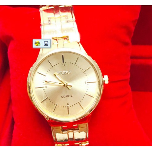 ĐỒNG HỒ CẶP ĐÔI NAM NỮ DÂY KIM LOẠI ROSRA R3V D346 HOT TREND 2019 CỰC ĐẸP | BigBuy360 - bigbuy360.vn