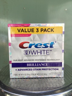 Kem đánh răng Crest 3D White Brilliance 116g