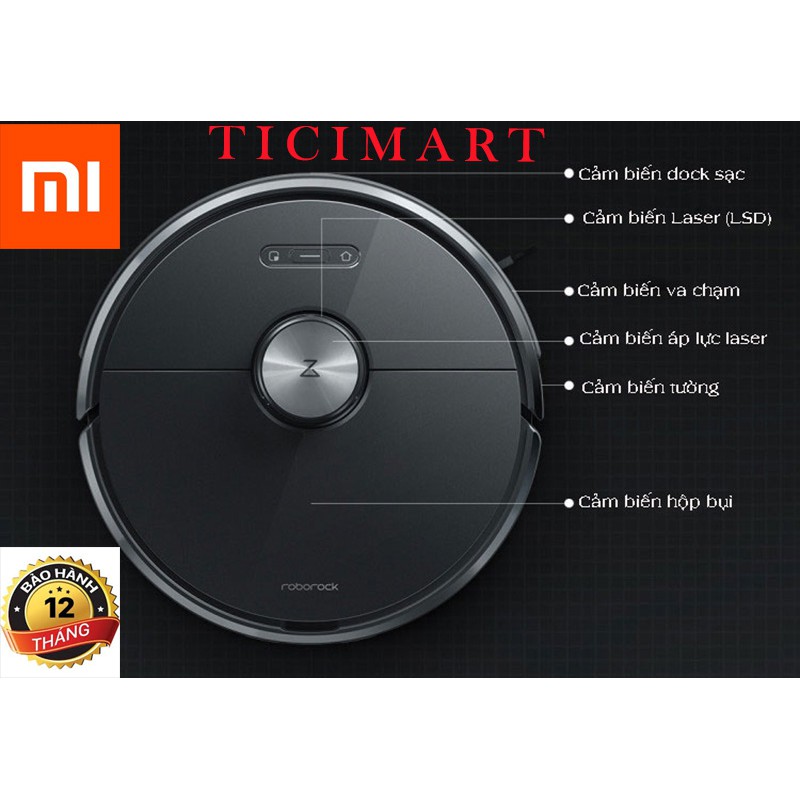 Robot hút bụi lau nhà XIAOMI ROBOROCK GEN 3 QUỐC TẾ (s6)