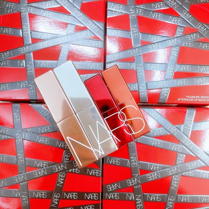 Set 4 Son Dưỡng Nars Pleasure Seeker Afterglow Lip Balm Set New Limited Edition