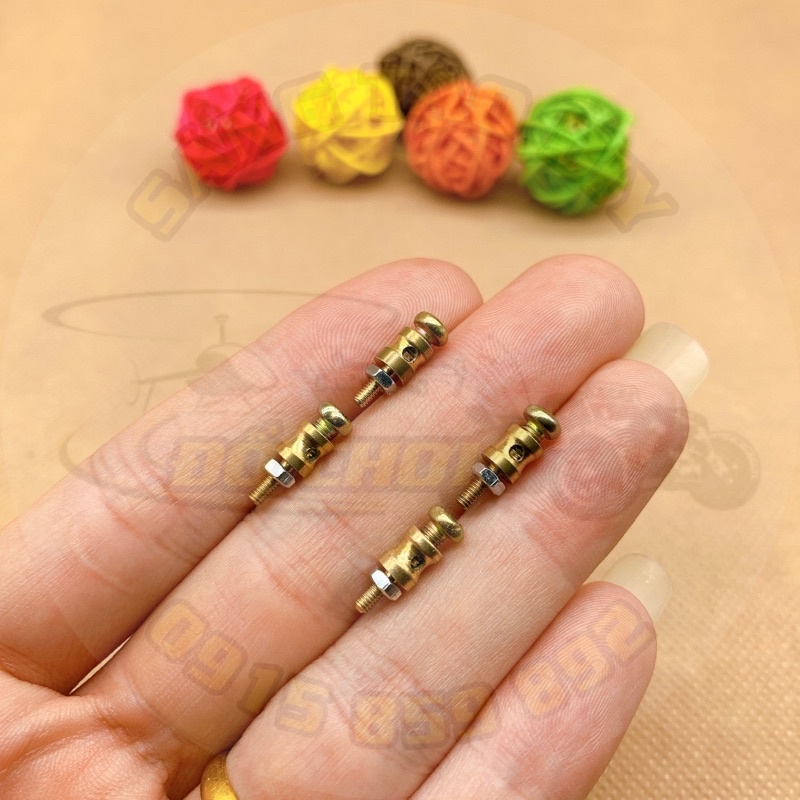 Ốc siết thép link 1mm , 1.5mm , 2mm. Chế máy bay cánh bằng Su27, F22