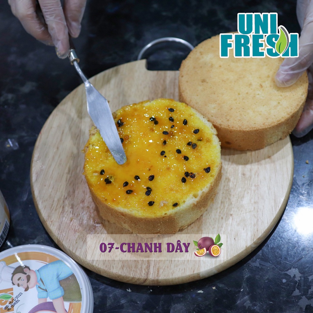 MỨT CHANH DÂY - Mứt làm bánh - Mứt xác trái cây- mứt UNIFRESH