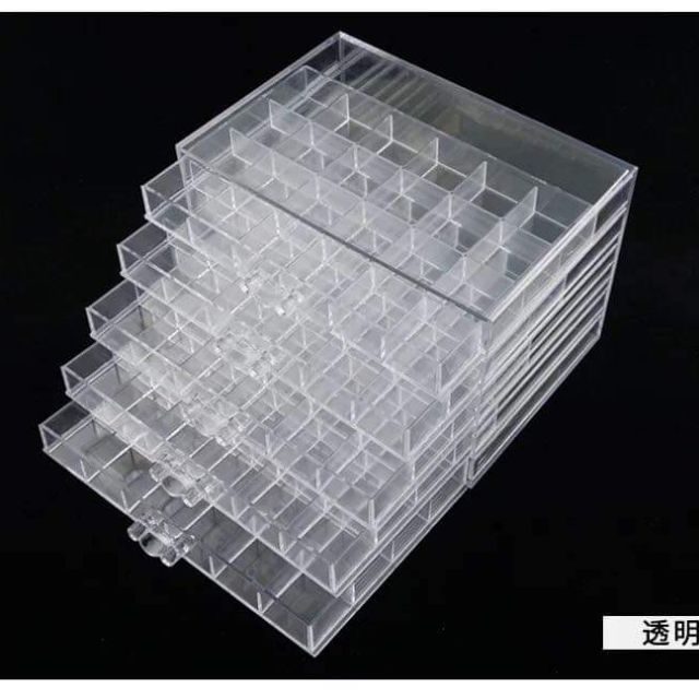 Khay nhựa đựng đá 5 tầng, 3 tầng 2 màu trong- đen