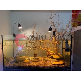 Đèn rọi  biotop thủy sinh 3w/5w/7w 3 chế độ màu - trắng/vàng/kết hợp - đèn rọi đổi màu cho bể cá cảnh