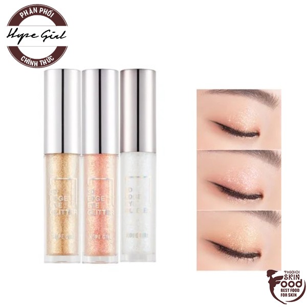Nhũ Mắt Lấp Lánh Dạng Gel Hope Girl 3D Edge Eye Glitter 3.5ml | BigBuy360 - bigbuy360.vn