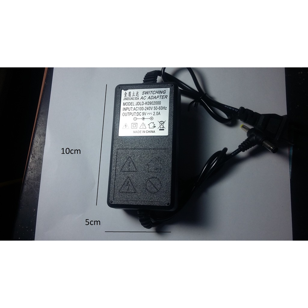 NGUỒN 9V 2A - nguồn 9v 2a