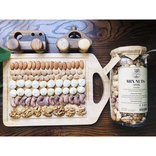 Mixnuts 5 loại hạt dinh dưỡng (Hạt Điều, Hạt Hạnh Nhân, Hạt Mắc Ca, Hạt Óc Chó Vàng, Hạt Sachi)